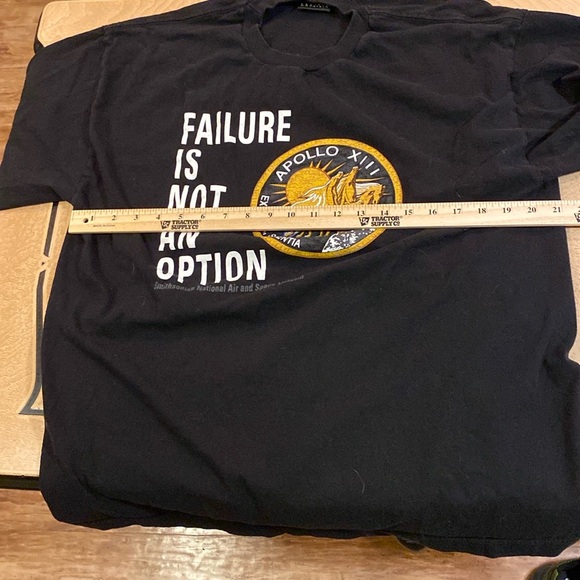 Apollo XIII failure is not an option Smithsonian space museum mens sz XL unisex - Picture 6 of 7
